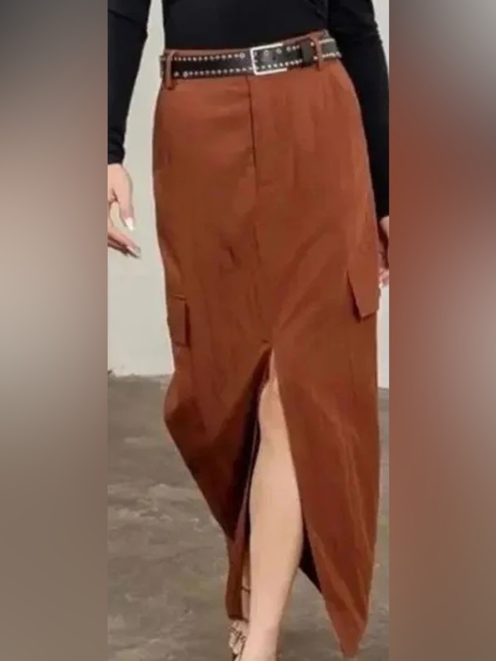 ✨ House of Harlow 1960 Copper Midi Skirt | Size XXS | Excellent Condition ✨